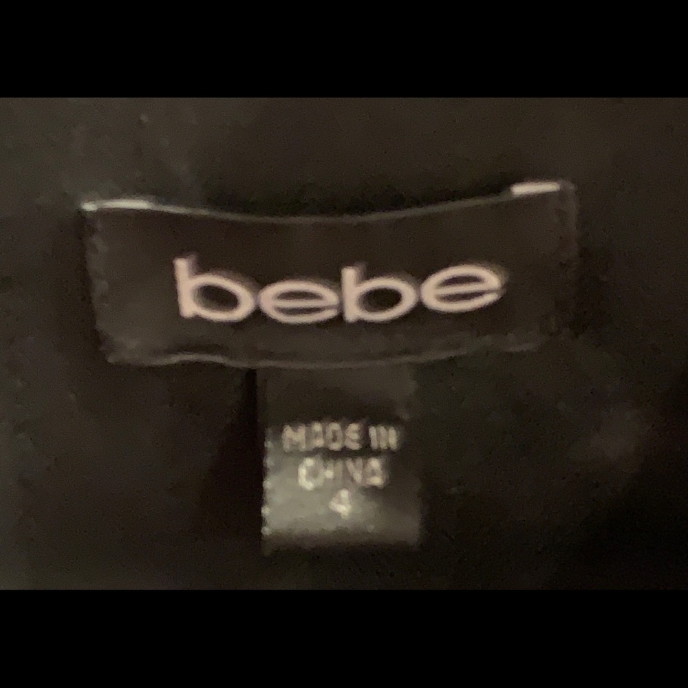 Bebe dress size 4